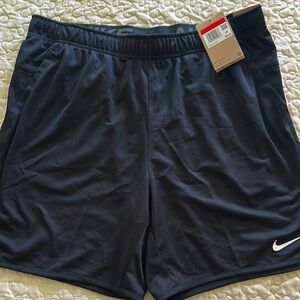 Nike Men's Dark Blue Athletic Shorts